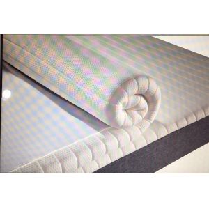 Washable 100% Nature Latex Pillow Top Mattress Topper Twin Size Removable