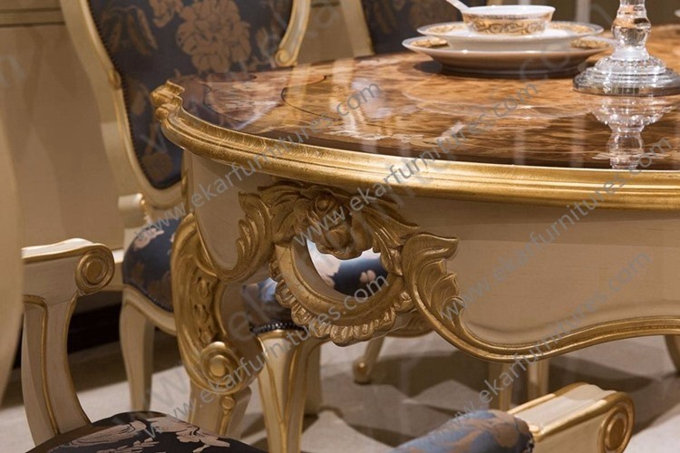 Alibaba Rococo Style Antique Chinese Carved Table FT-105