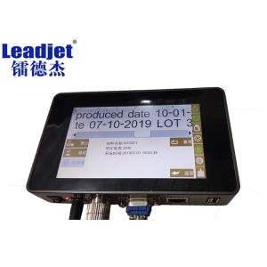  Automatic Thermal Inkjet Printer , Batch Number Coding Machine Free Maintenance Manufactures