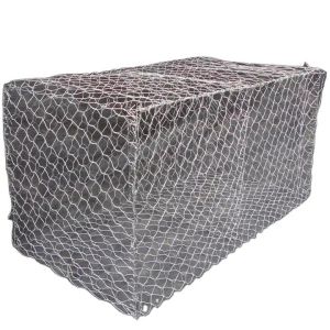 ISO9001 2000 Certified 1X1X1M Gabion Boxes Galvanized with Customizable Size and