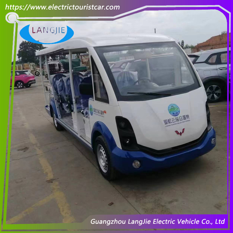 Manufacture Fashion 4 Wheel Electric Car 14 Seats Electric City Bus For Park
