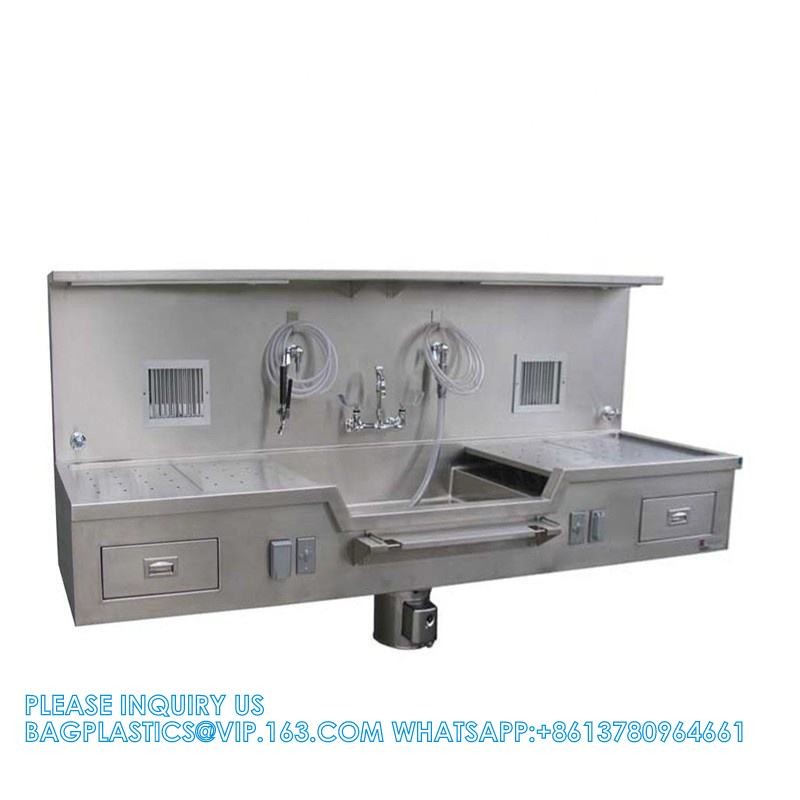 Formalin Sink Embalming Table Manufacture Mortuary Autopsy Station Corpse Washing Table Dissection Table Autopsy Table