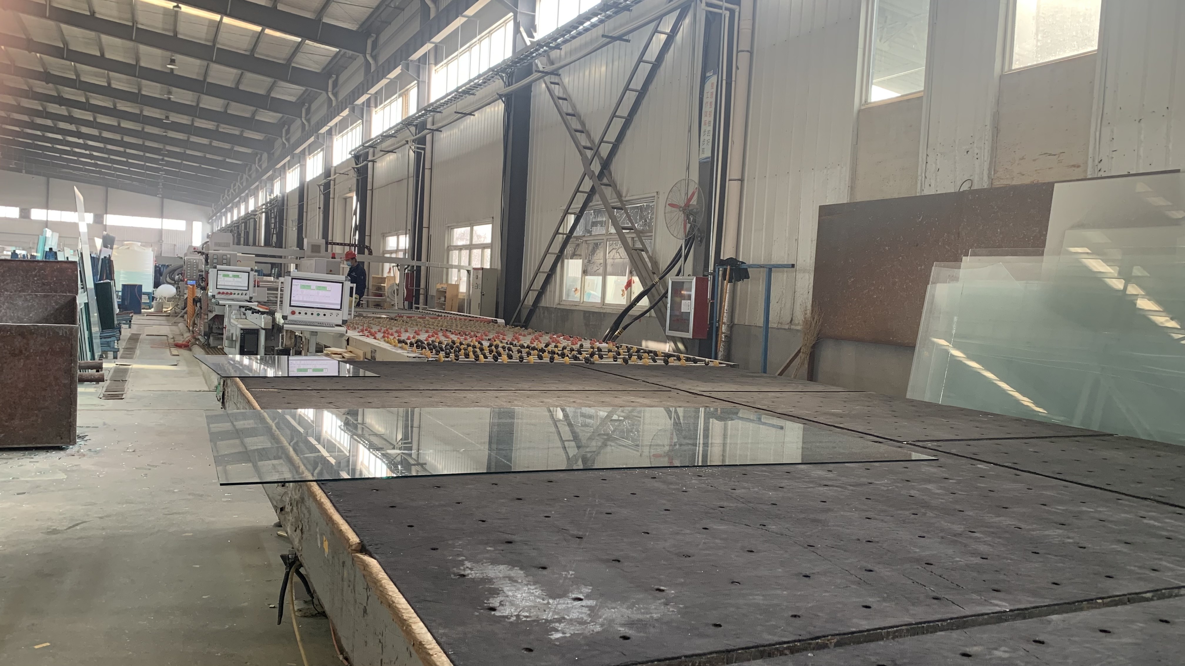 838mm PVB SGP Clear Laminated Horticultural Float Glass Sheet Unbreakable