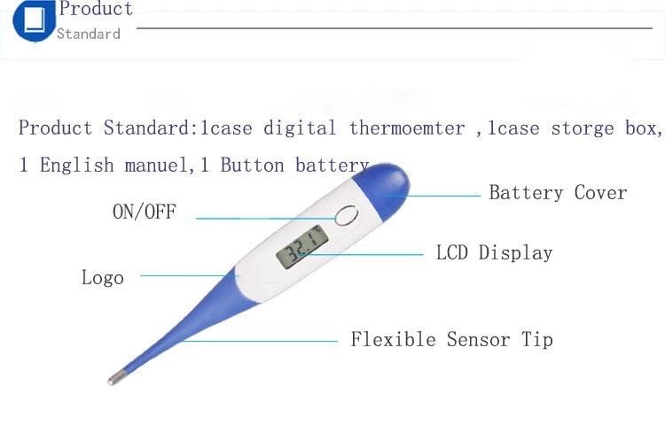 CE ISO Home Use Best Body Temperature Thermometer