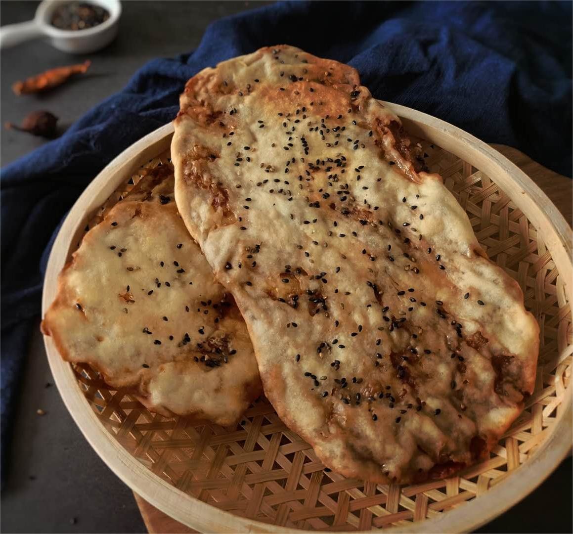 SUS304 Automatic Stuffed Chinese Guokui Making Lachha Paratha Machine