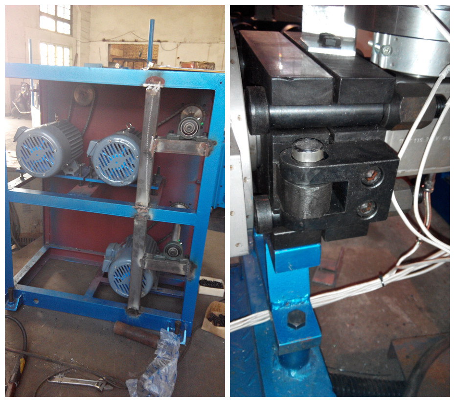 High Speed Pvc Blown Film Machine With Wind Ring Spinning 9.5KW Heating Power