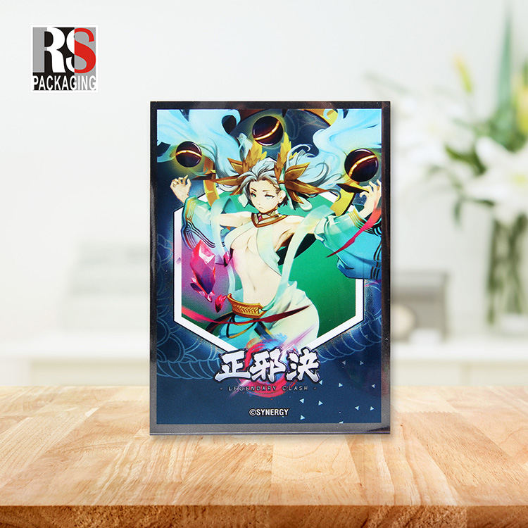 Opp Plastic Cardboard Hard Game Card Sleeves Clear Trading Card Plastic Sleeves