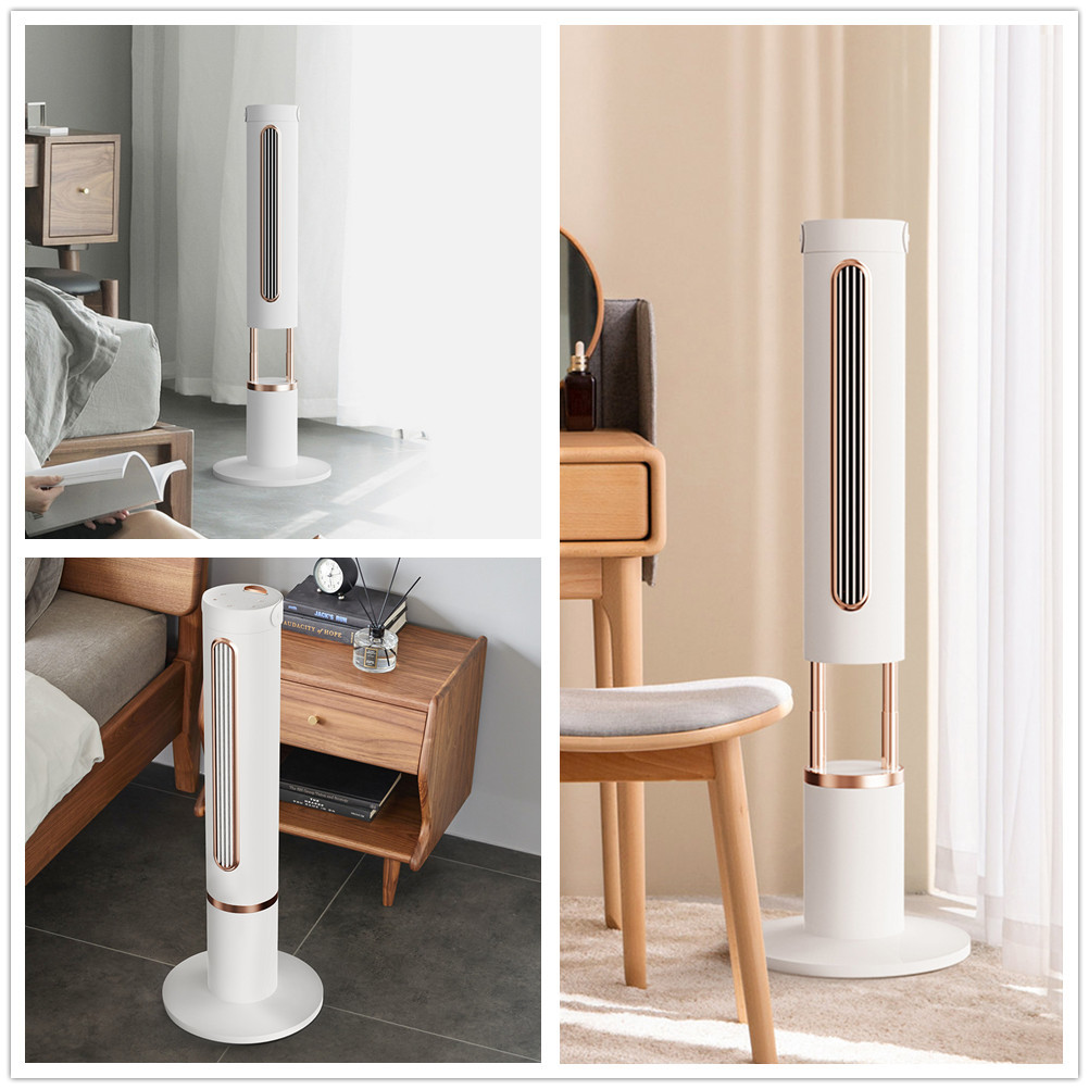 Rechargeable Tower Oscillating Fan Powerful 10000mAh Remote Control Fan