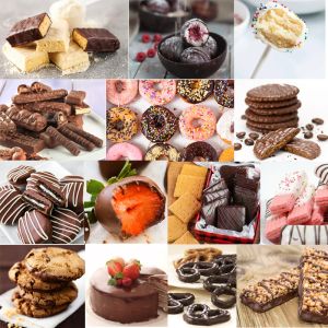 CE Approved Automatic Snack Food Enrobing Chocolate Machine