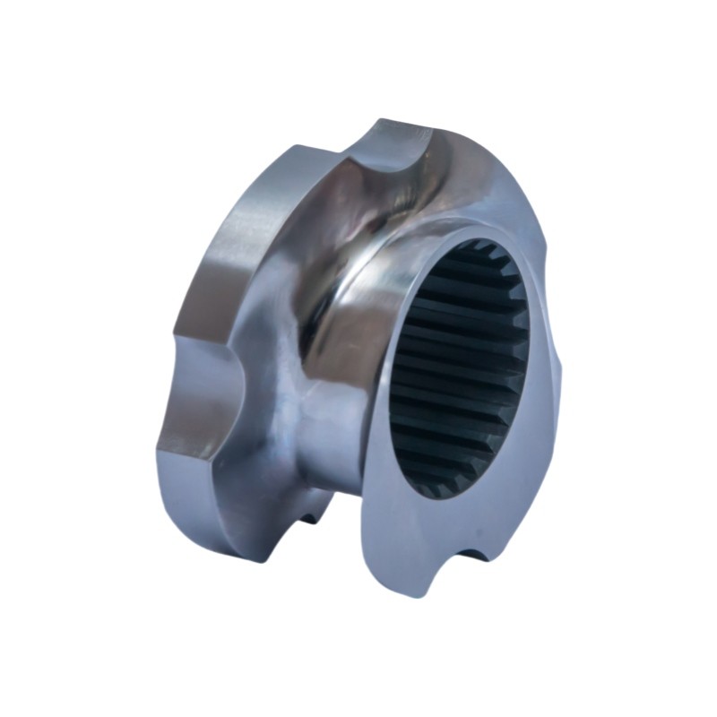 Customized Twin Screw Transition Elements Extruder Screw Sand Blast Polishing For Plastics