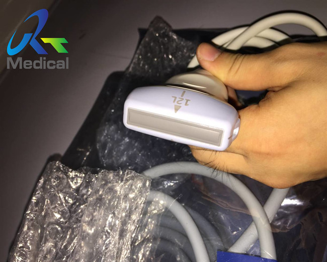 GE 12L-RS Linear Transducer Probe Ultrasound Vascular Small Parts