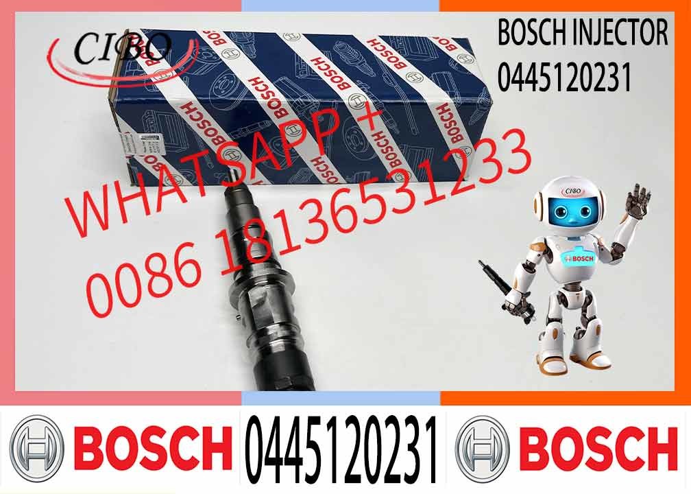 Engines Parts 4D107 6D107 Fuel Injector 0445120231 6754-11-3011 For Komatsu
