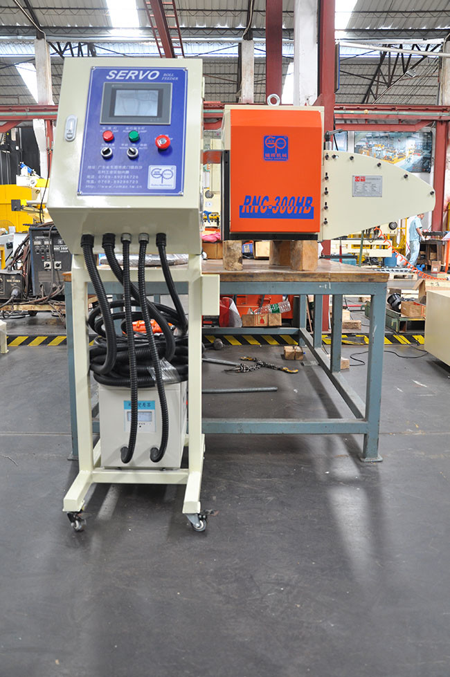 NC Roll Press Sheet Metal Coil Feeder For Forging High Tensile Aluminium