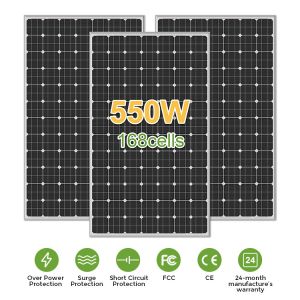 China 12V 550W Mono Solar Panel Monocrystalline PV Cell 1000W 11BB on sale
