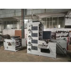 RY320-1C Printing Machine RY480-6C-B 6Colors UV Label Flexo Printing Machine /