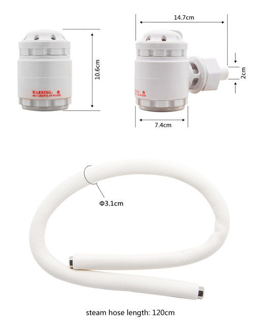 2.8KW Power Steam Shower Generator , Steam Bath Machine Time / Temperature Adjustable