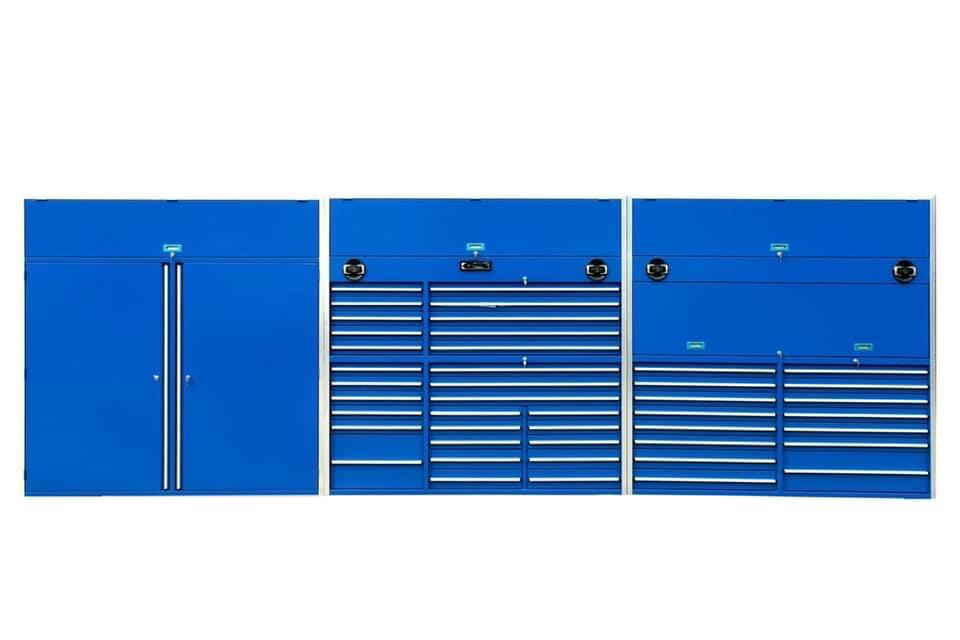 Securely Store Your Tools with our Heavy Duty Workshop Double Door Garage Tool Cabinet