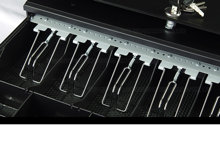 8.5 KG 400D POS Cash Drawer RJ12 , Metal Cash Till Drawer CE ROHS ISO Approval