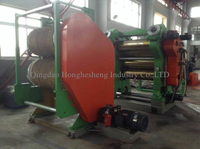 50m/min 3 Roll Calender Machine For Rubber And Plastics Industry