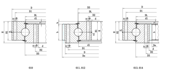 recreation equipment slewing bearing, slewing ring for entertainment equipment