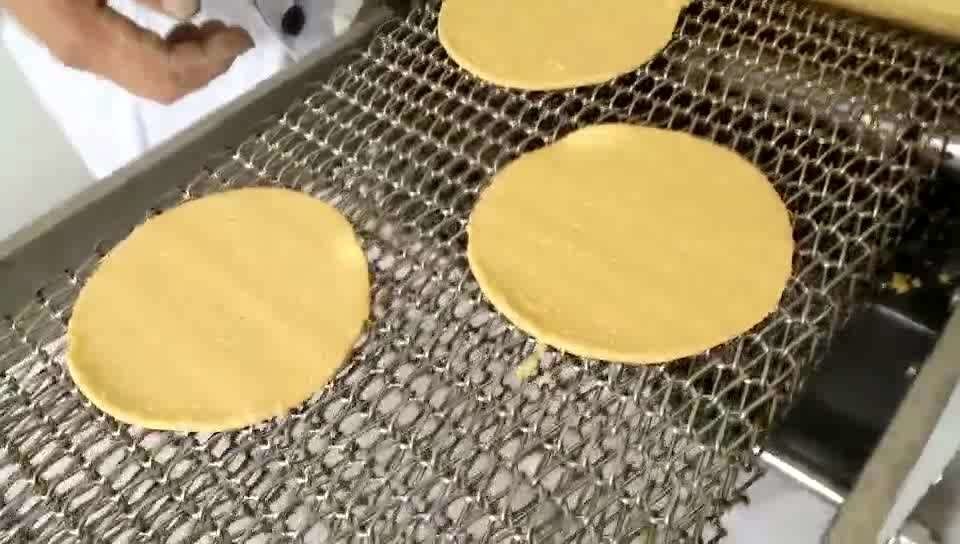 Full Automatic industrial flour corn mexican tortilla machine /Grain product tortilla making machines