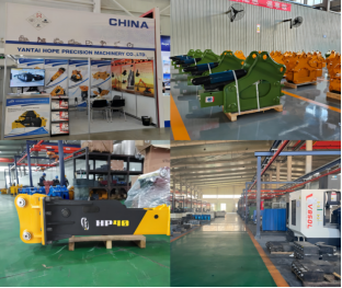 Excavators HP40 Tower Type Hydraulic Breaker And Rock Hammer