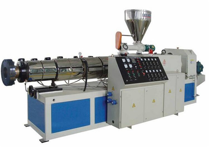 Multi Section Vacuum System Twin Screw Extruder Pipe Extrusion Machine CE & ISO9001