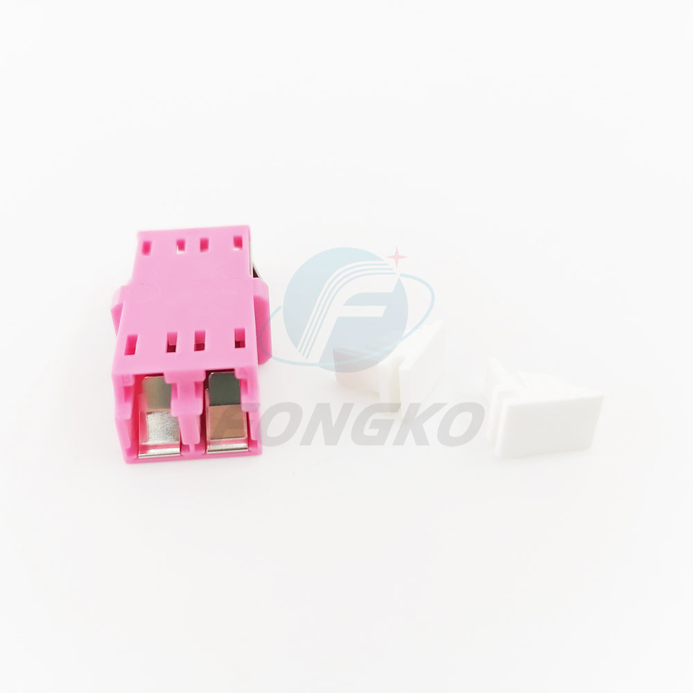 Anti-Laser OM4 Duplex Fiber Optic Adapter Lc To Lc For Communication