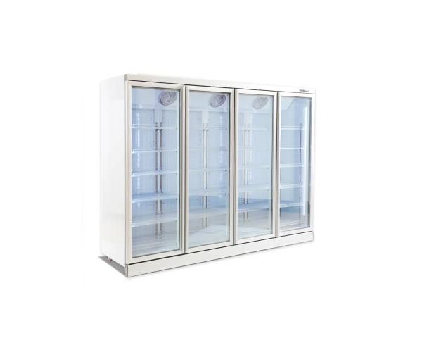 Showcase Commercial Upright Cooler Fridge Store Glass Door Display Refrigerator