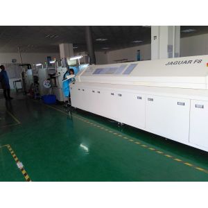 PCB Assembly Smt Reflow Oven / Furnace , Gray Reflow Soldering System