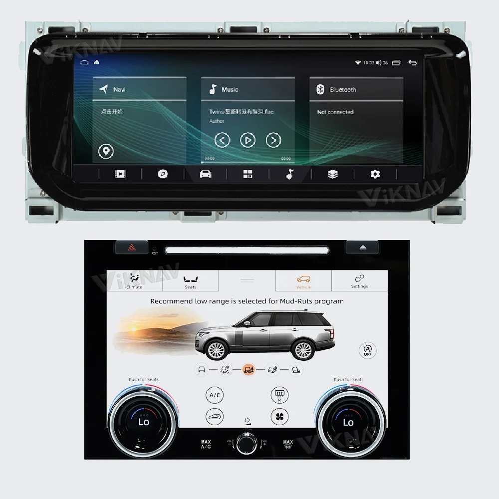 10.25 inch Car Radio For Land Rover Vogue L405 2013-2017 Touch Screen GPS Navigation Multimedia Player AC screen