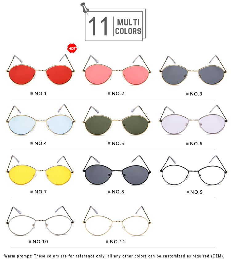 Metal Frame Hot Sale Sunglasses Old Fashioned Classic Star UV400