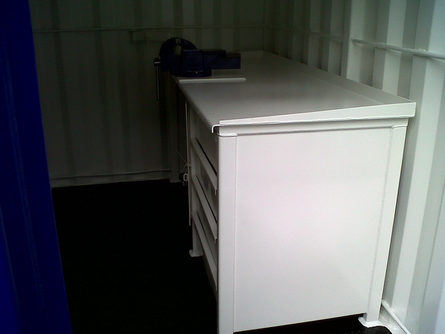 10ft DNV 2.7-1 Standard Offshore Container Workshop with Corten-A Length feet 10ft
