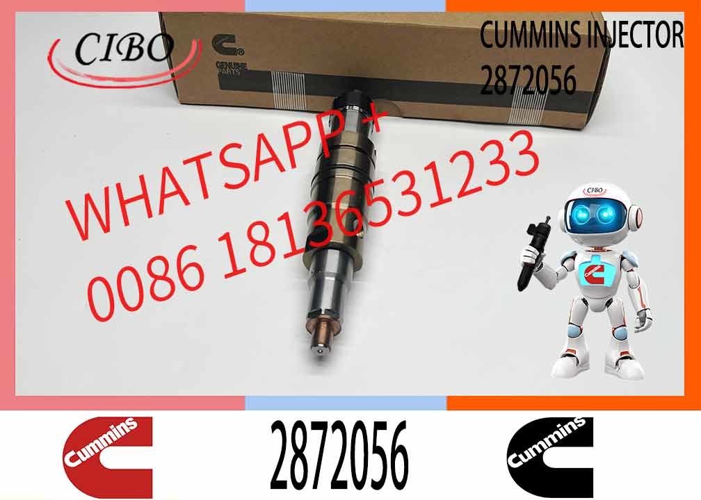 NINE Brand XPI Common Rail Injector 2872056 Auto Engine Part Fuel Injector 2872056 2872284