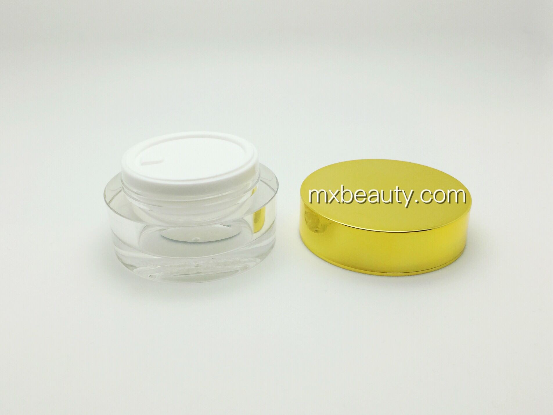 first class pmma straight cream jar for different size 30g acrylic cream jar plastic jar and bottle cosmetic packaging
