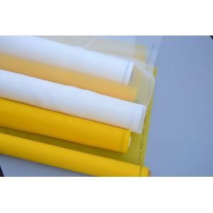 High Tension White Polyester Silk Screen Printing Mesh 250 280 Mesh Monofilament