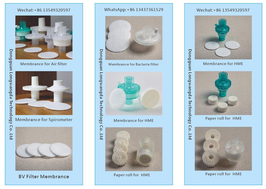 BV Disposable Cotton CPAP Filters For Resmed Airsense S9 S10 CPAP Air Filter