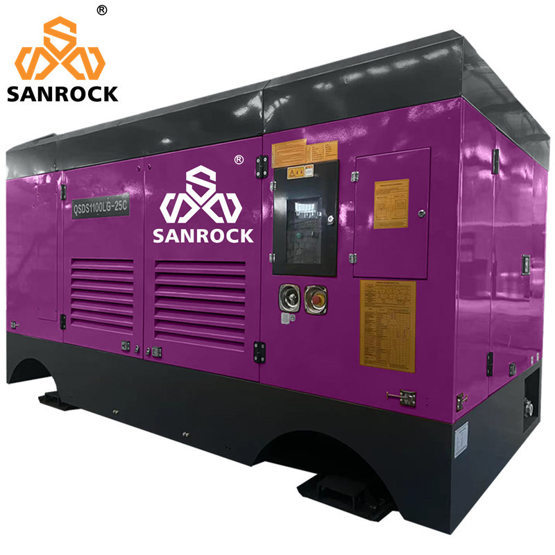 High Pressure Mining Screw Air Compressor Machine 294KW