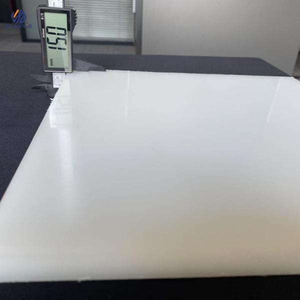 Quality 15mm Thickness White Acrylic Sheet Good Light Transmittance Make Light Boxes for sale