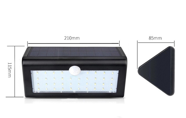 500lm 4 Watt Solar Powered LED Lights Sunproof / Lightning - Proof Protection Available