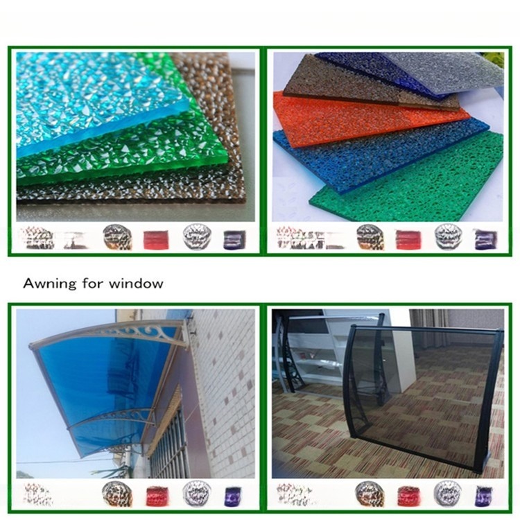 Easy Installation Bonal Greenhouse PC Polycarbonate Hollow Sheet