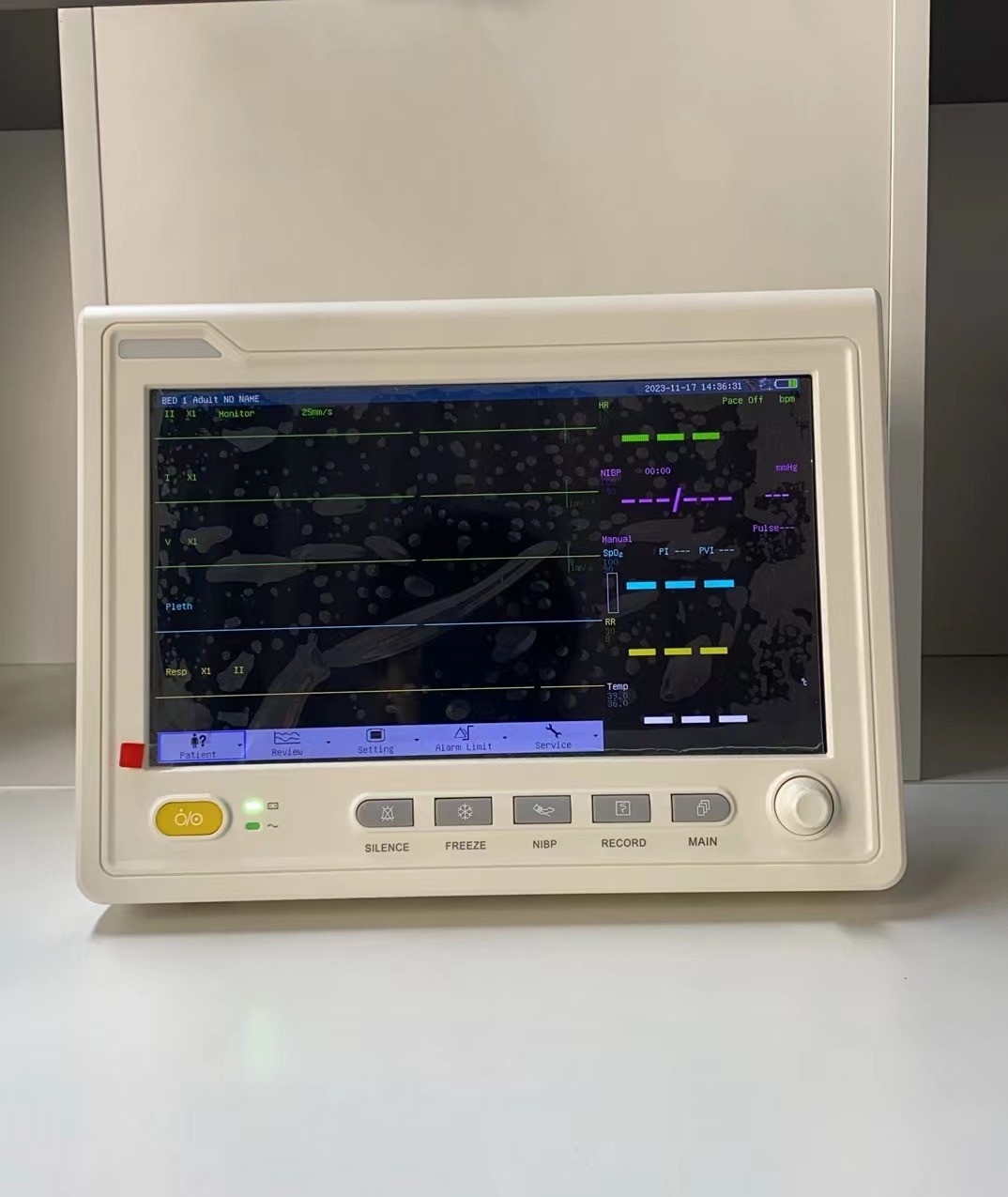 General Ward Optional Capnography Patient Monitor With Bracket For Dentist