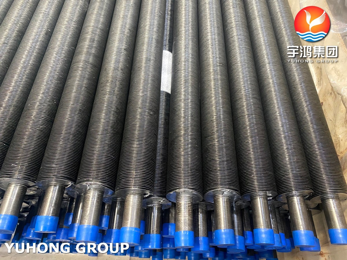 ASTM A179/ ASME SA179 Carbon Steel Seamless Tube with Aluminum 1060， Air Cooler, Extruded Fin Tube ,Embedded G Fin Tube