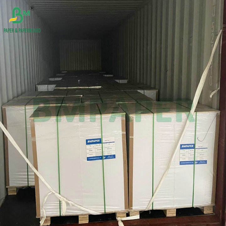 120gsm 157gsm C2S Coated Glossy Paper For Magazine Name Card  Digital Printing