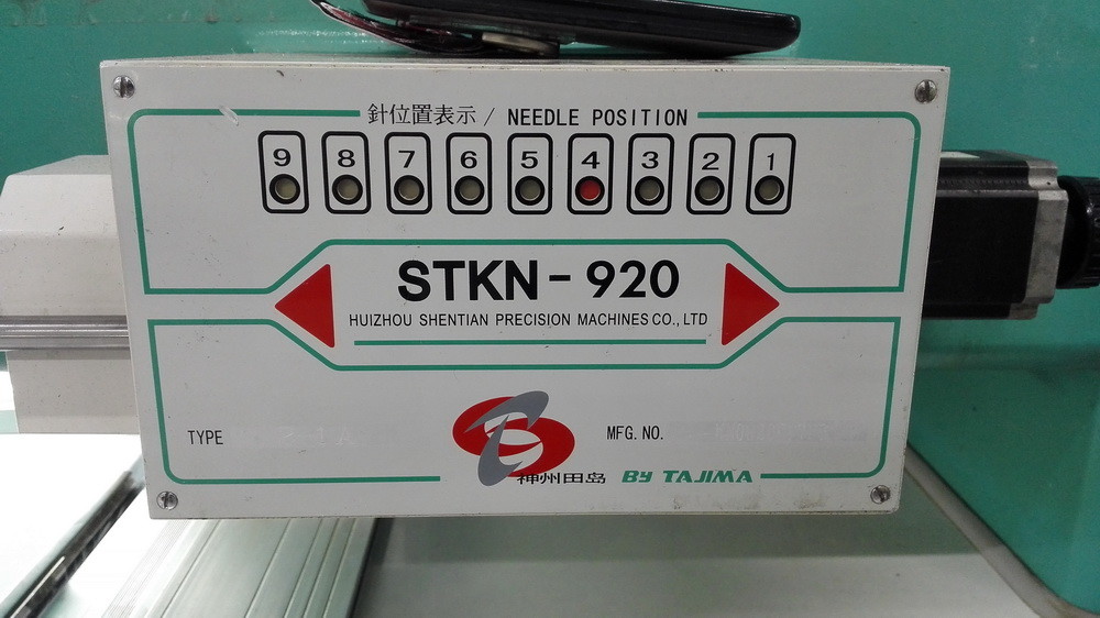 Used Tajima Multi Head Embroidery Machine 20 Head 330 x 680mm Emb Area