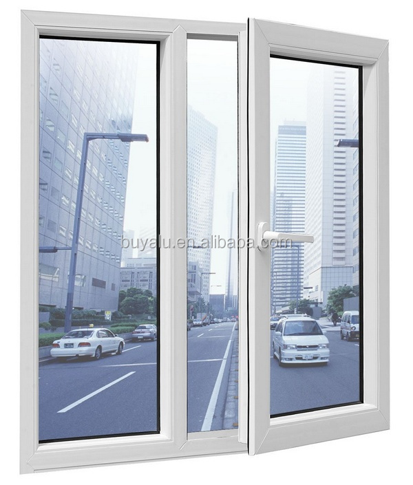 Double Hung Aluminum Alloy Window Sustainable Double Swing Window
