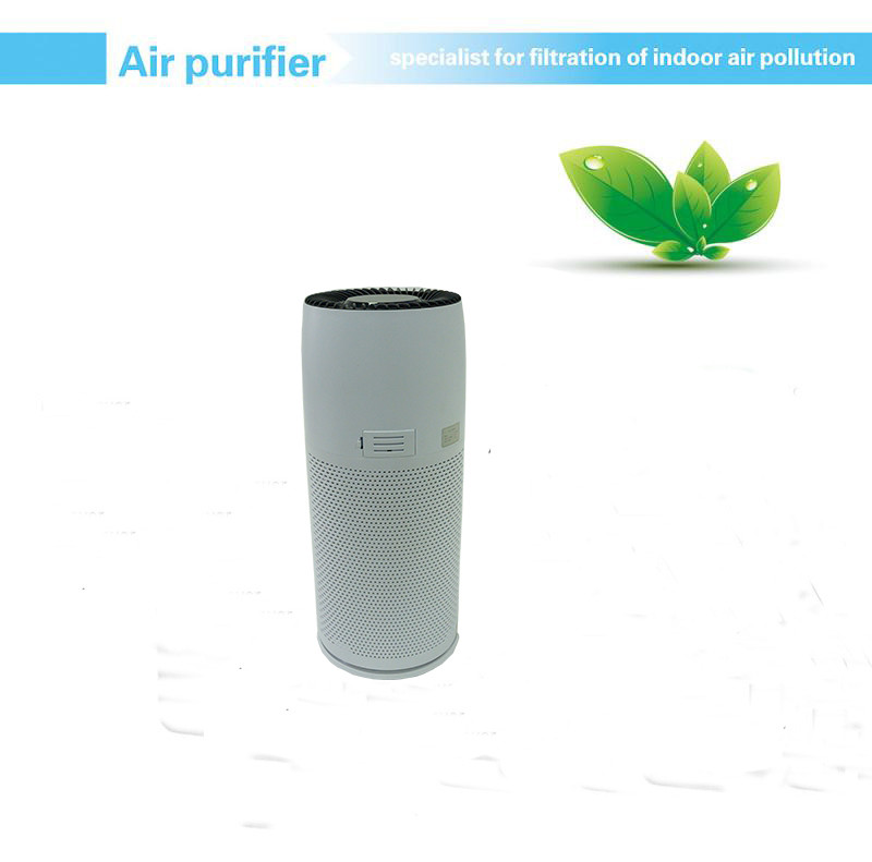 30m2 10000000pcs/Cm3 Portable Hepa Air Purifier With Lock