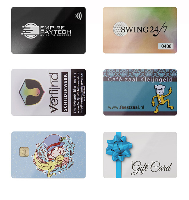 Custom PVC Plastic Membership Card Moisture Proof For Card Printer