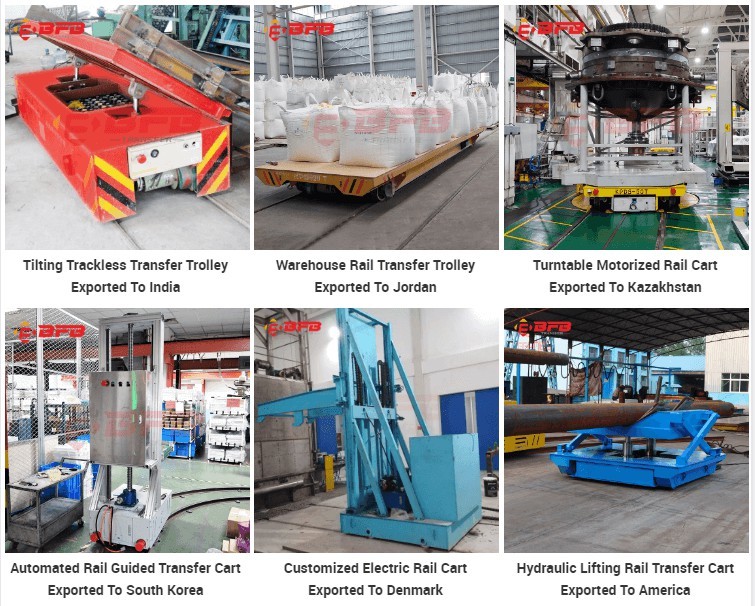 Heavy Duty Automatic Transfer 75ton Payload Omni Agv