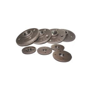 China Durable Galvanized Malleable Iron Floor Flange , 1 Inch Floor Flange For Toilet Pipe on sale